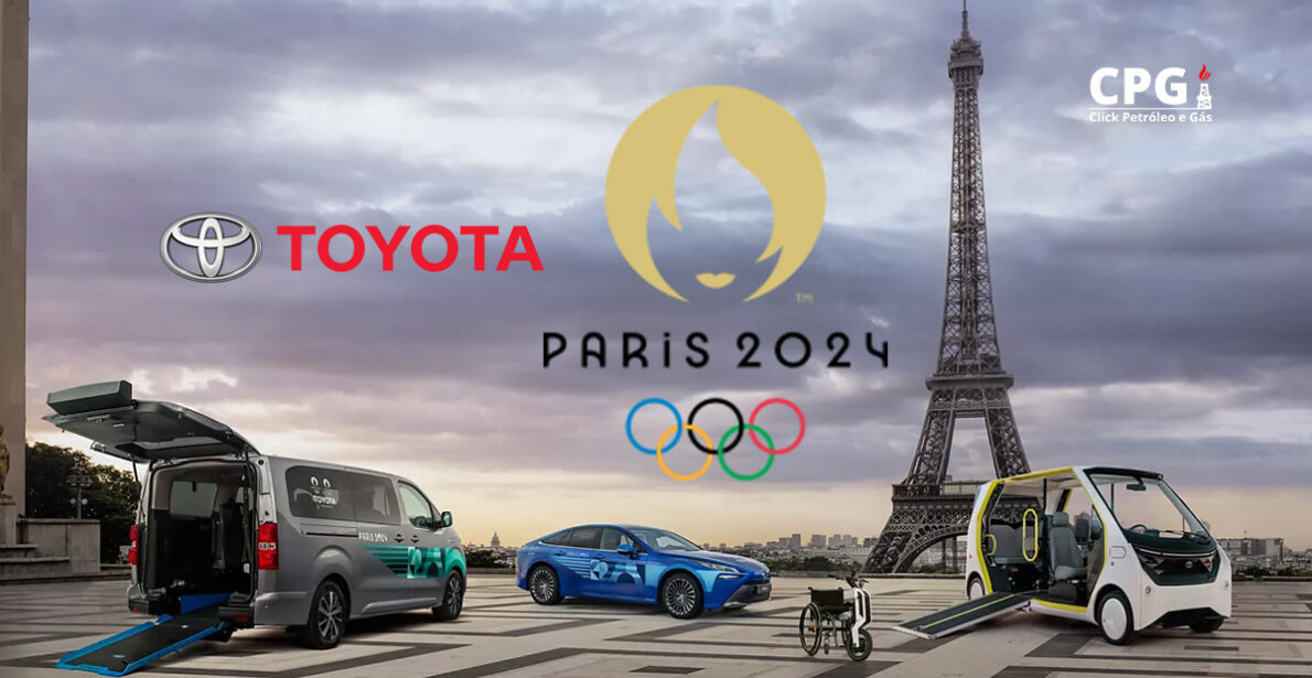Toyota surpreende nas Olimpíadas de Paris 2024 com veículos especiais para PCDs e uma frota sustentável. (Imagem: reprodução)