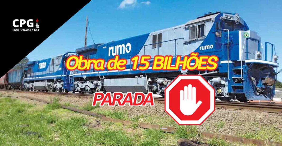 Justiça suspenda construção de mega ferrovia de 15 BILHÕES da Rumo Logística! (Imagem/ reprodução)