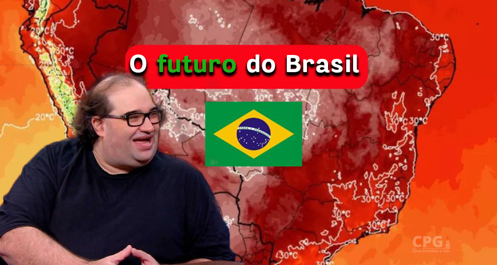 Brasil pode acabar em 50 Anos? Sergio Sacani comenta estudo da NASA que prevê futuro sombrio para o país. (Imagem: reprodução)