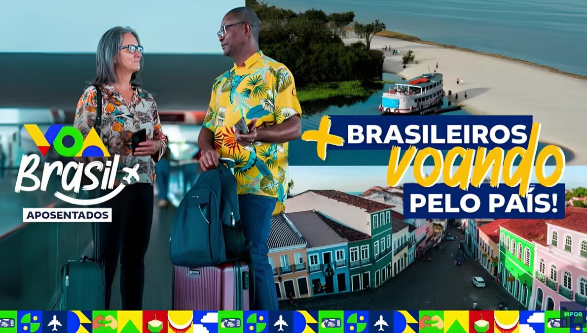 Governo libera benefício inédito: 23 milhões de aposentados podem viajar por apenas R$ 200; programa Voa Brasil oferece passagens aéreas baratas, fazendo consumidores comemorarem!
