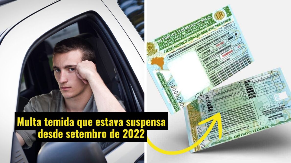 A nova lei de trânsito que entrou em vigor em 2024 traz de volta uma das multas mais temidas pelos motoristas custando R$ 1.467,35