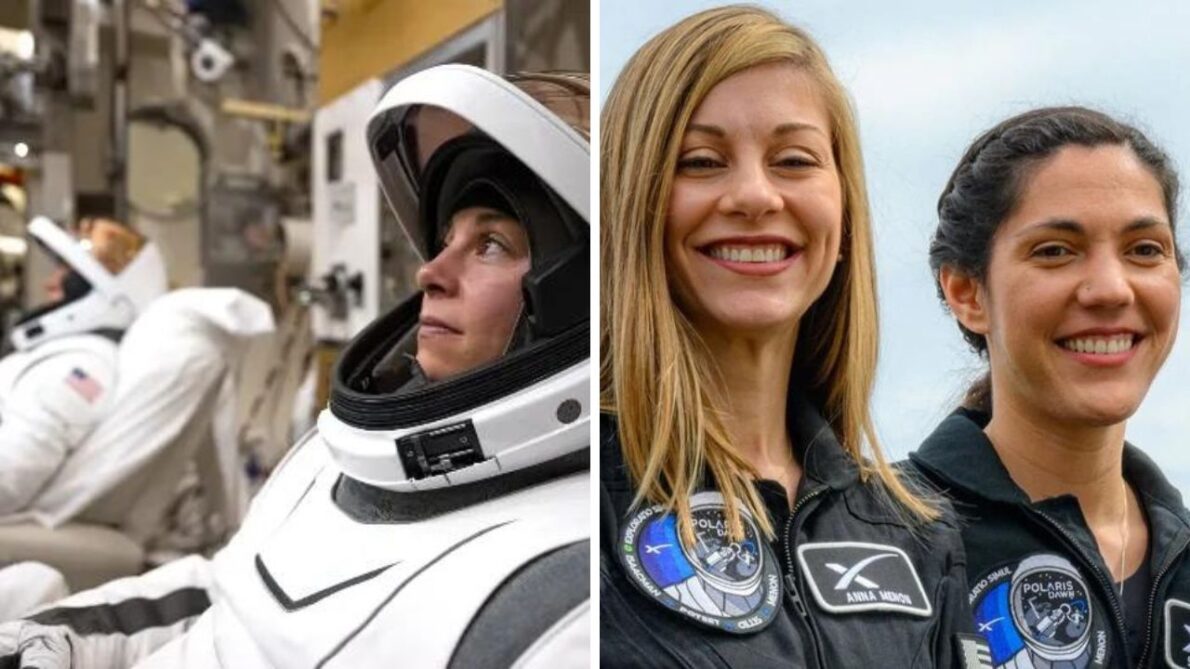 Astronautas mulheres da missão Polaris Dawn da SpaceX se preparam para bater recorde de altitude histórica