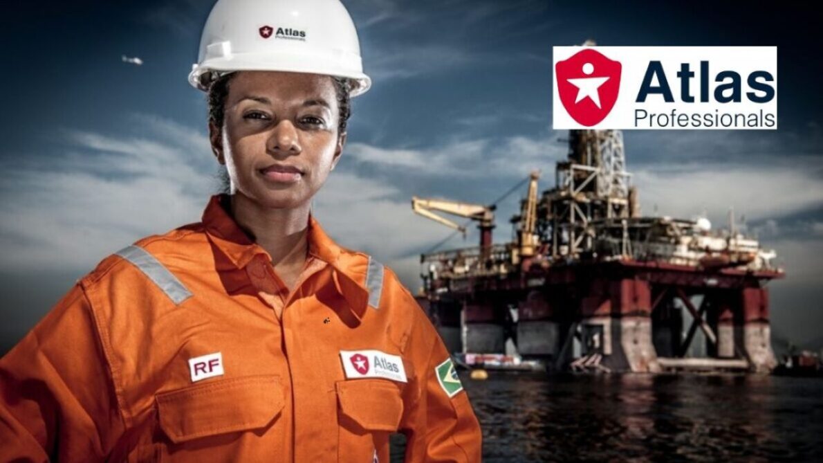 Atlas Professionals anuncia mais de 50 vagas de emprego no setor offshore; Oportunidades para encarregado de convés, marinheiro, enfermeiro, op de guindaste e mais