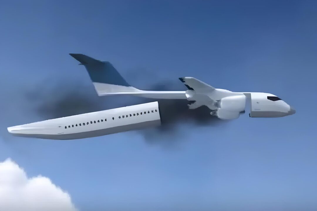 Revolução na aviação! Cabine destacável promete salvar vidas em quedas de avião - ejetável em qualquer situação, em terra ou mar!