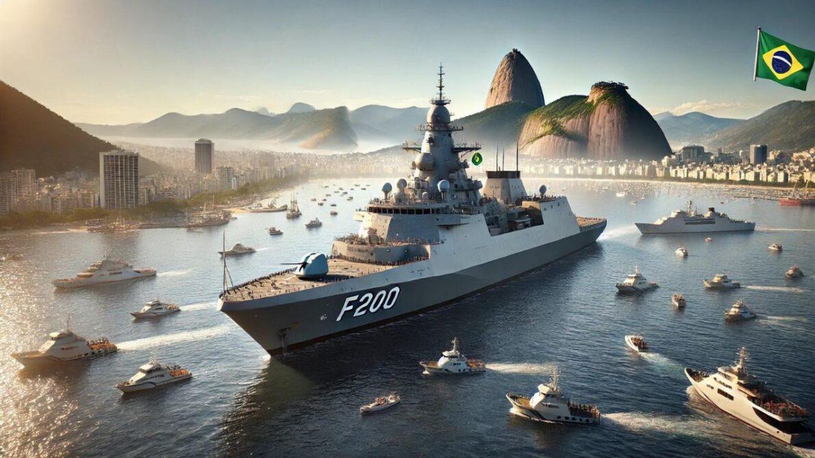 Conheça a F200 Tamandaré, a nova e poderosa Fragata da Marinha do Brasil, que promete revolucionar o poder naval do país