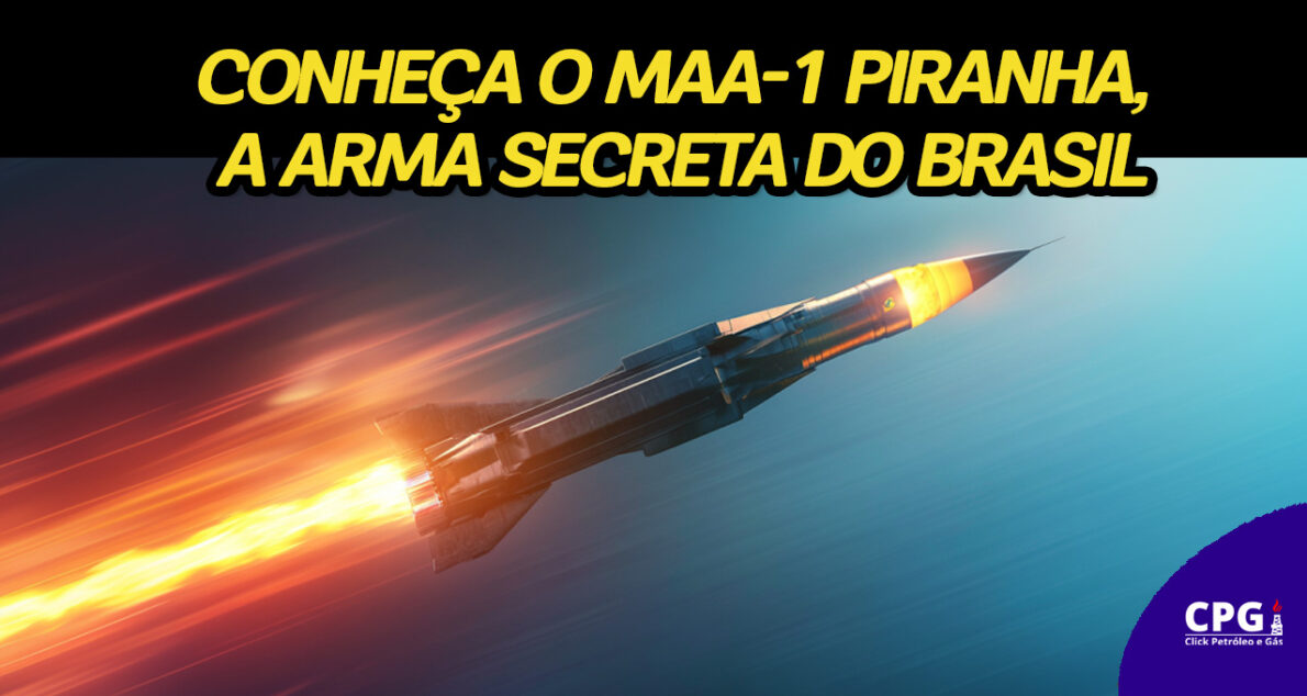 O Brasil revela sua arma secreta: o míssil MAA-1 Piranha, capaz de alcançar 4,3 mil km/h e proteger o espaço aéreo nacional. (Imagem: reprodução)