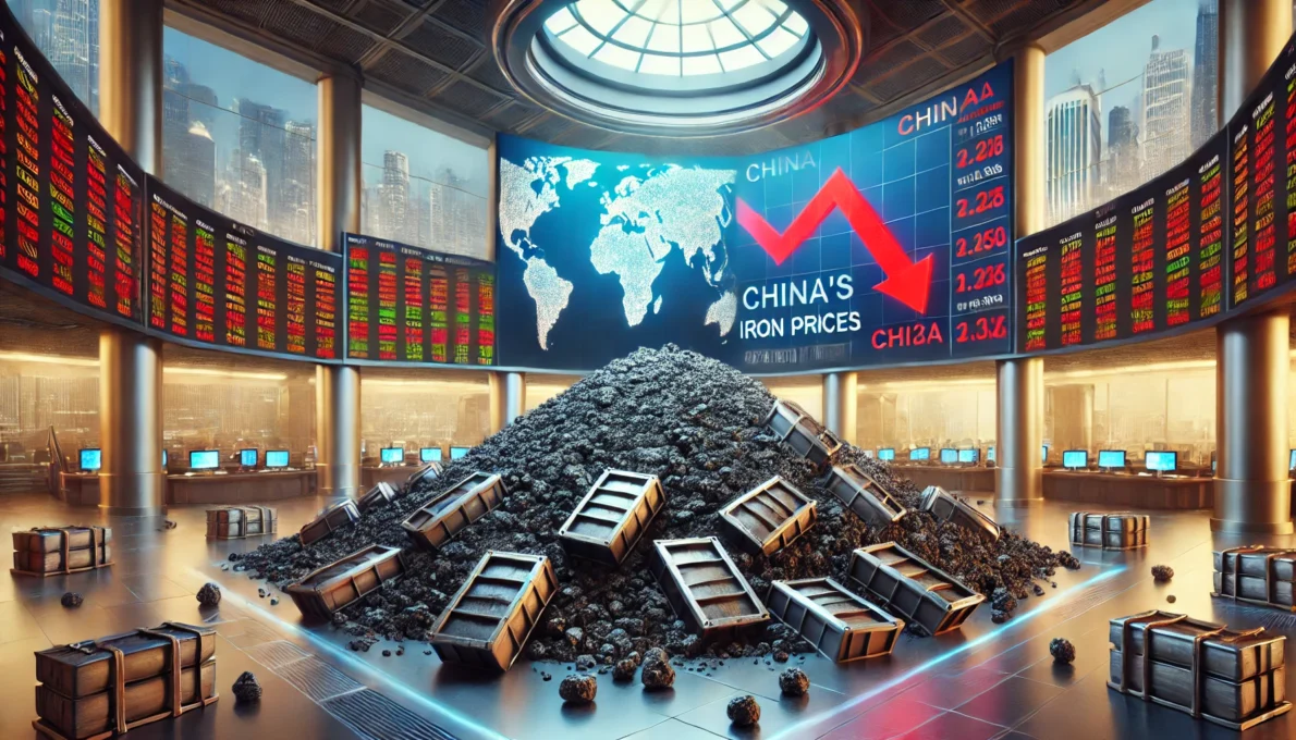 mineração - minério - ferro - aço - China preço - exportação - mercado - bolsa