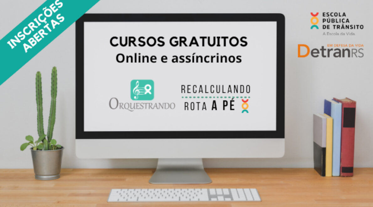 Detran oferece cursos gratuitos na área de trânsito, confira as opções disponíveis de forma 100% online