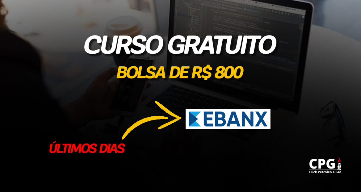 Já imaginou fazer um curso de tecnologia e ainda ganhar por isso? Fintech EBANX surpreende com lançamento de curso gratuito com bolsa auxílio de R$ 800. (Imagem: reprodução)