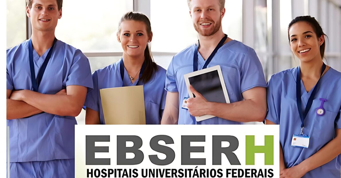 EBSERH oferece mais de 3 mil vagas em especialização gratuita + R$ 4.106,09 por mês! 