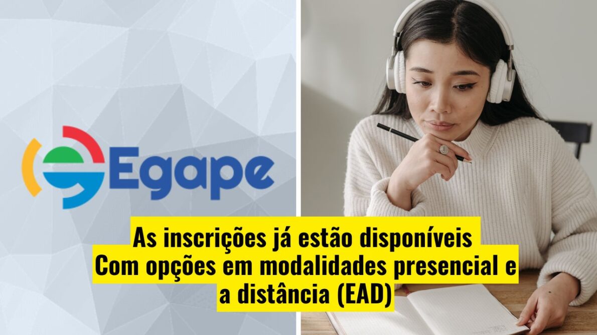 Egape Abre 6,8 Mil Vagas Para 48 Cursos Gratuitos Em Setembro; Veja ...