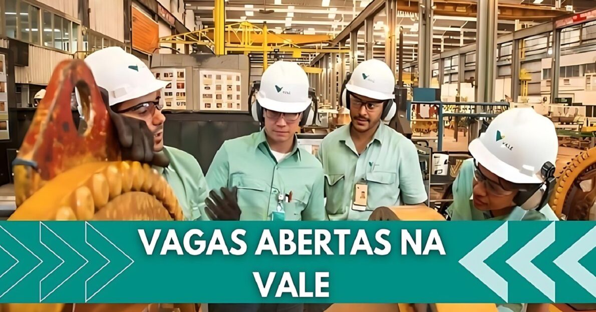 Empresas terceirizadas da mineradora Vale vão abrir cerca de MIL vagas de emprego no ES, confira os detalhes