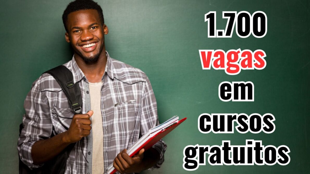 Fundação anunciou a abertura de 1.700 vagas em cursos gratuitos para o mês de agosto