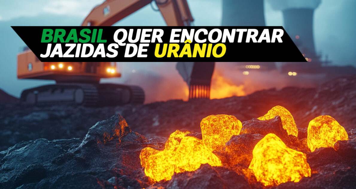 Indústrias Nucleares do Brasil retomam prospecção de urânio após 40 anos, visando garantir a segurança energética com a expansão nuclear.