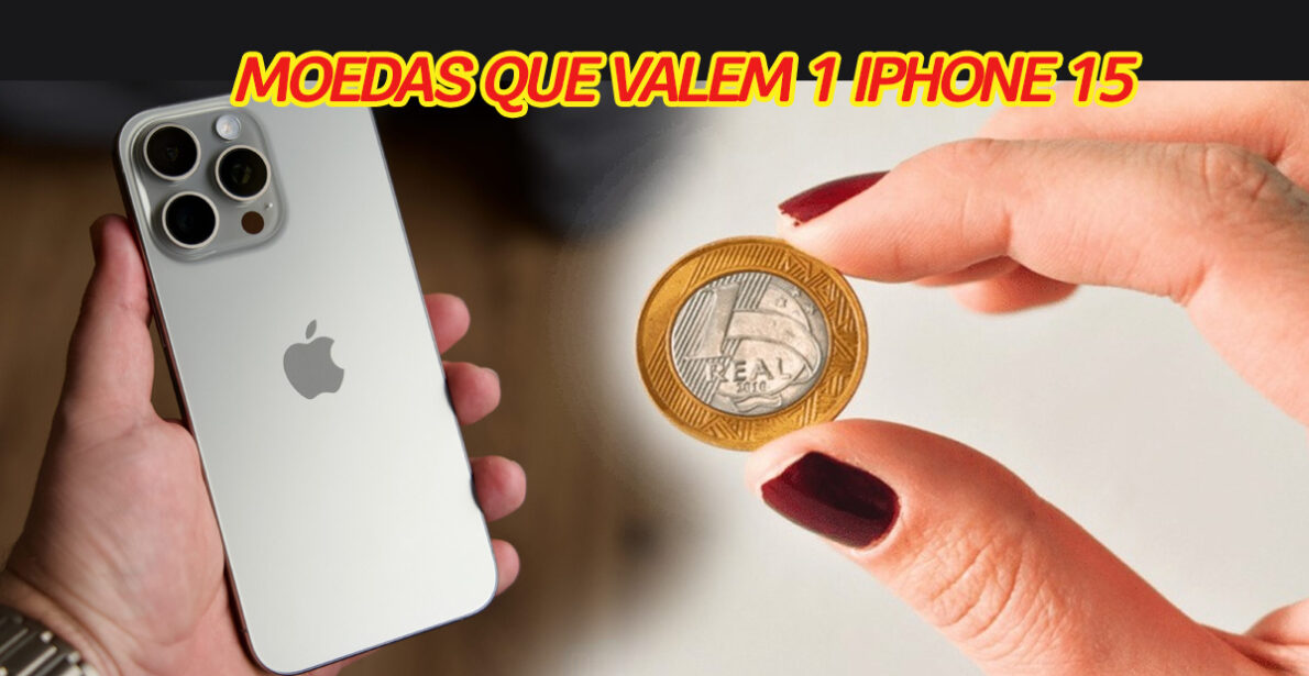 Moedas de 1 real valem muito. (Imagem: reprodução)