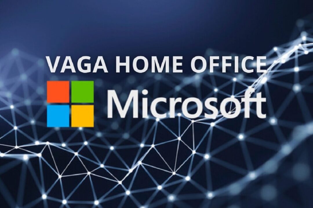 Trabalhe de casa na Microsoft e receba US$ 12.000 dólares: multinacional oferece 19 MIL vagas home office, presenciais e hibridas no Brasil e ao redor do mundo! 