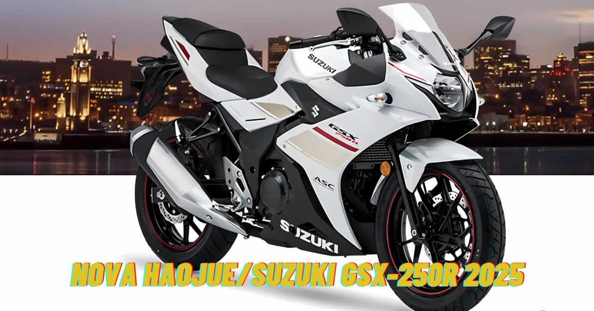 Nova Haojue/Suzuki GSX-250R 2025