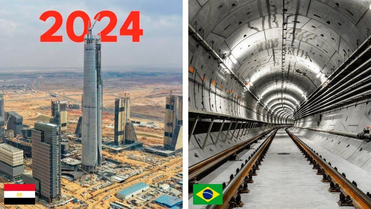 Os 21 maiores megaprojetos do mundo que serão concluídos em 2024