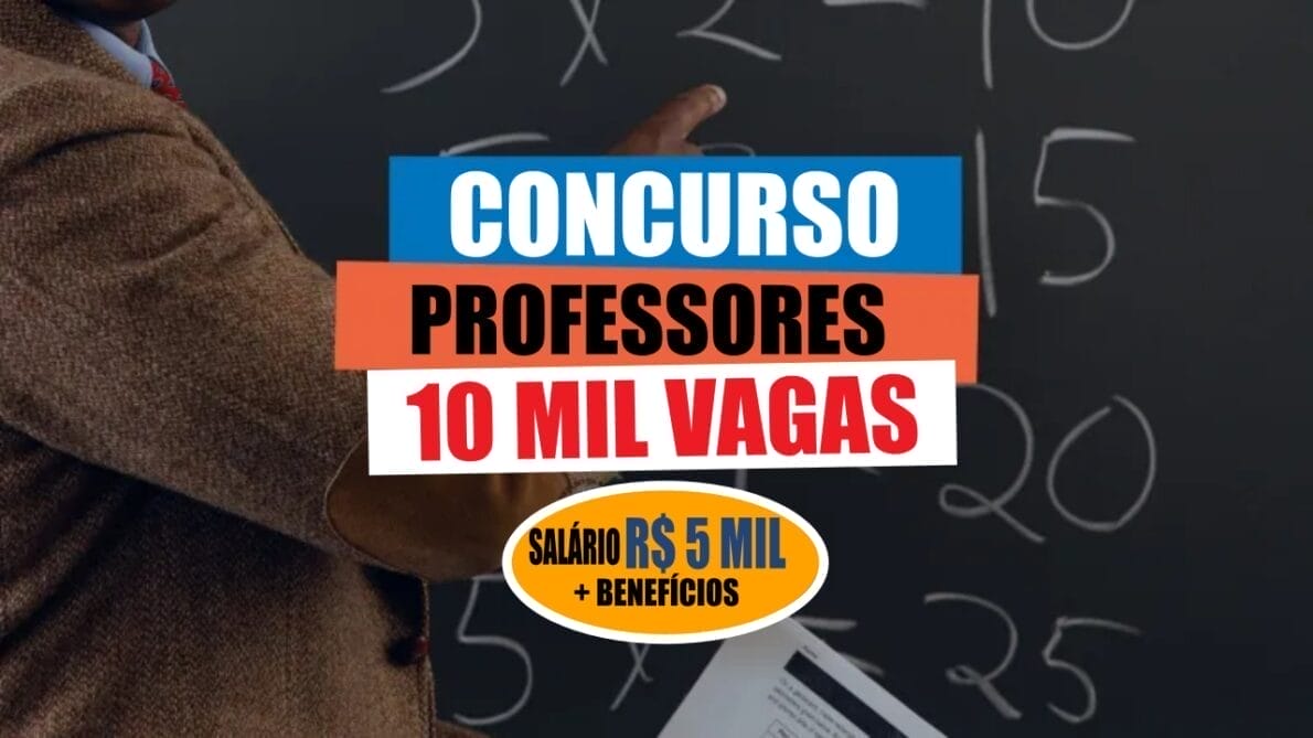 concurso - edital - secretaria da educação - professores - vagas