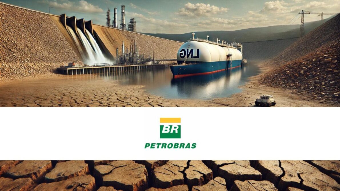 Petrobras recorre ao GNL enquanto seca ameaça reservatórios hidrelétricos no Brasil