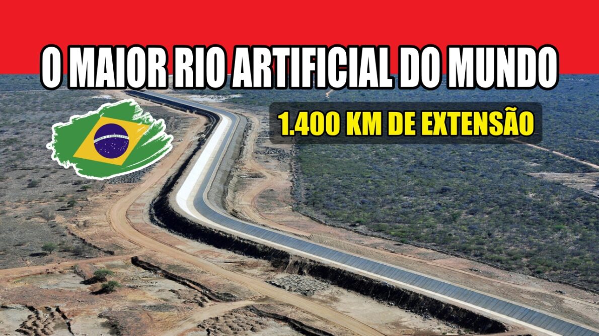 Nordeste - brasil - rio artificial - obras - construção - projetos