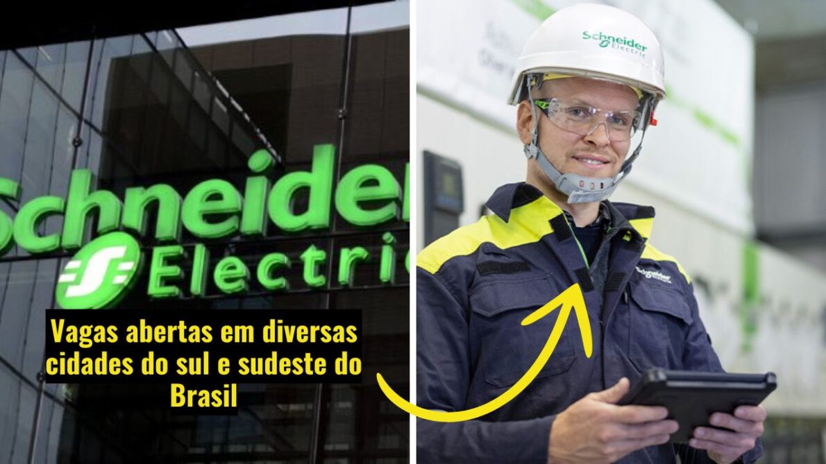 Schneider Electric está com vagas abertas no seu processo seletivo para o Programa de Estágio 2024