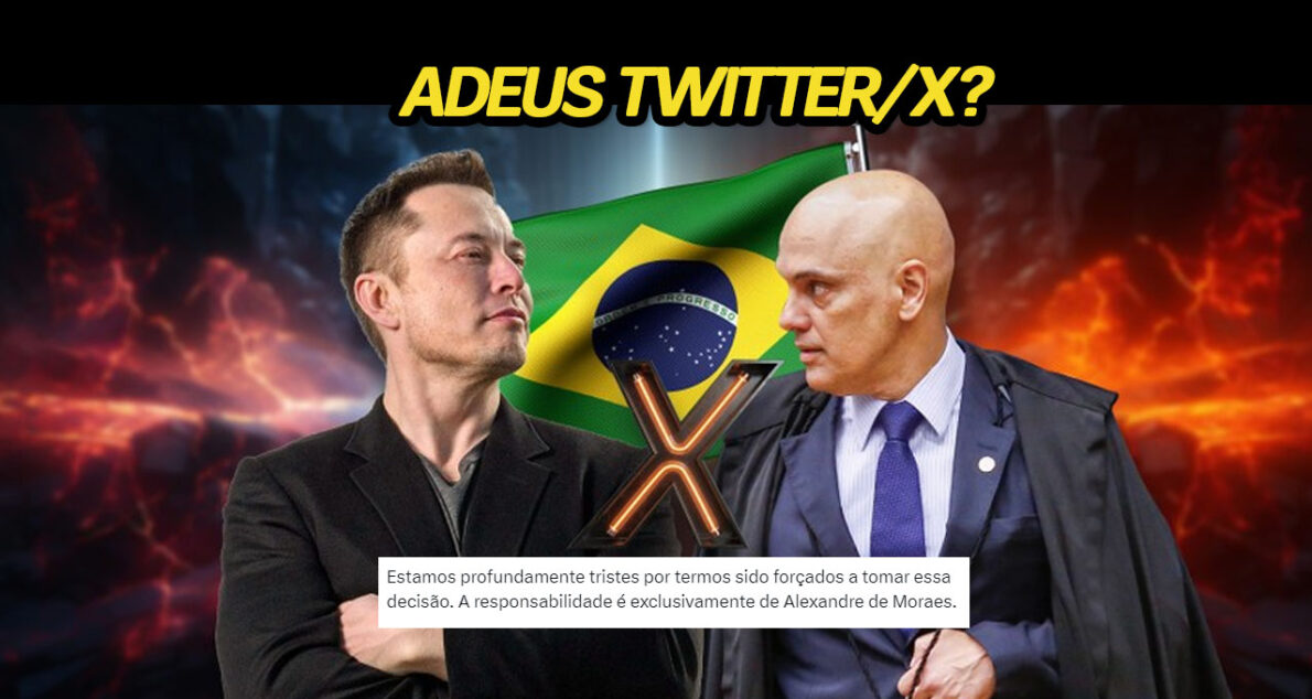 Elon Musk demite TODOS os funcionários do Brasil no X, antigo Twitter, e diz que a culpa é EXCLUSIVAMENTE de Alexandre de Moraes, ministro do STF. (Imagem: reprodução)