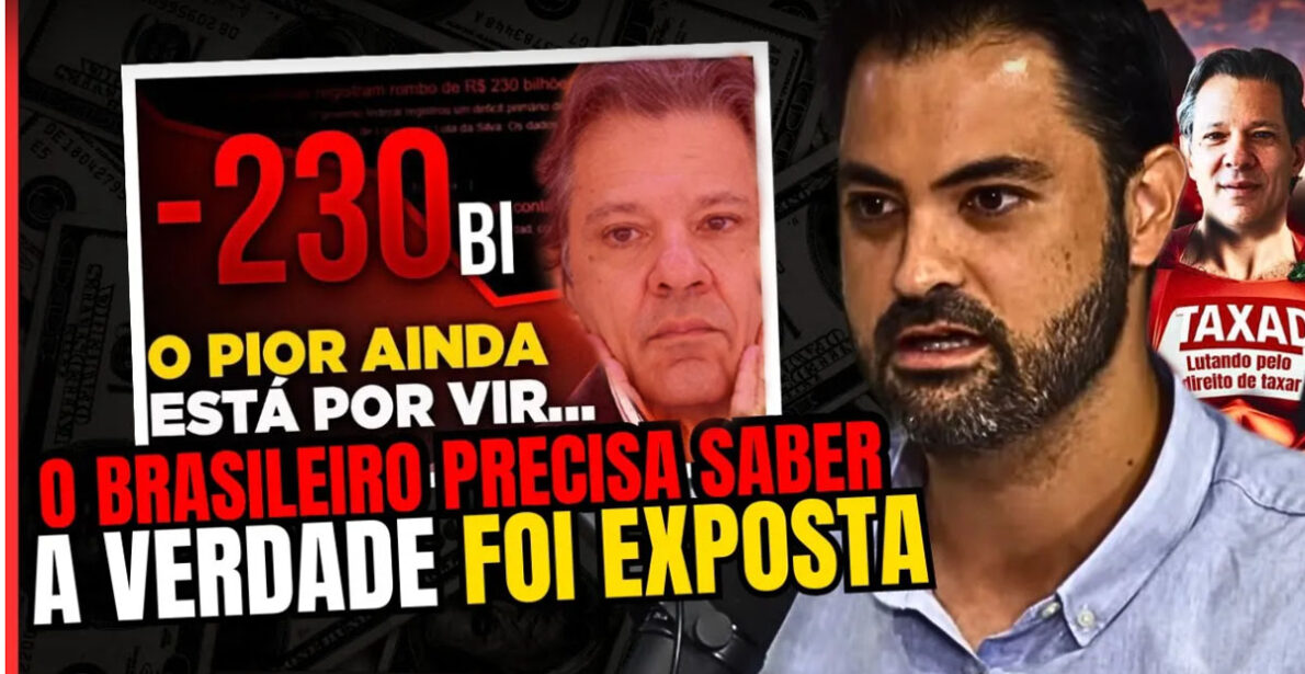 Menos 250 Bilhões! Especialista alerta: ações do governo podem levar Brasil à crise sem precedentes na economia. (Imagem: reprodução)