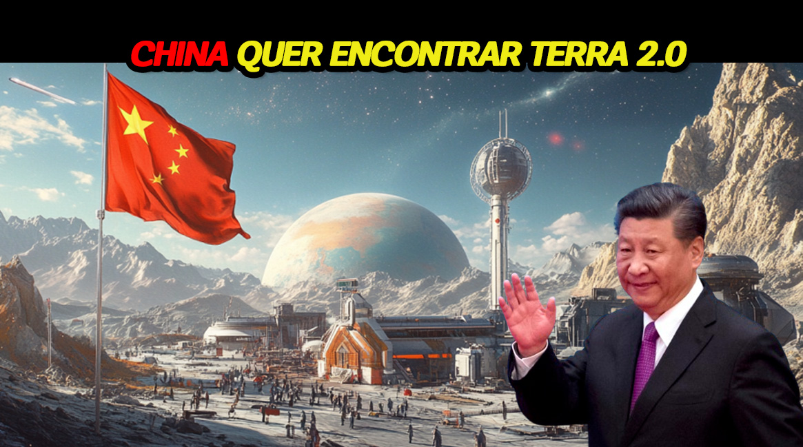 China dá mais um passo ousado em sua corrida espacial! Agora, gigante asiático quer encontrar Terra 2.0! Será que teremos um planeta colonizado e habitado apenas com chineses?