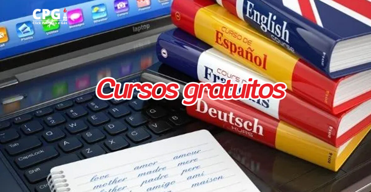 Cursos gratuitos de idiomas. (Imagem: reprodução)