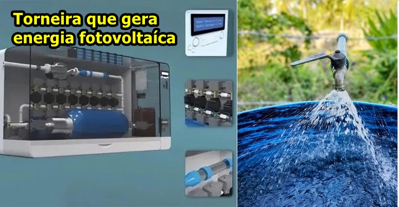 Conheça o tubo fotovoltaico que gera energia usando a água da torneira