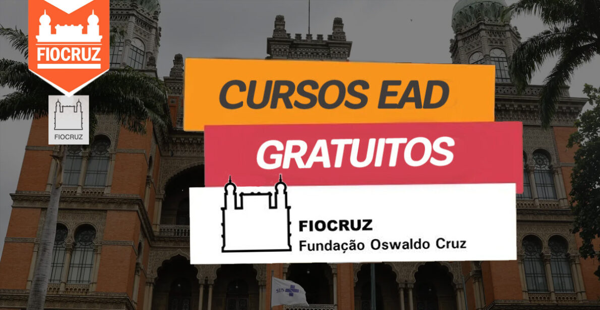 Fiocruz curso online e gratuito. Imagem: reprodução)