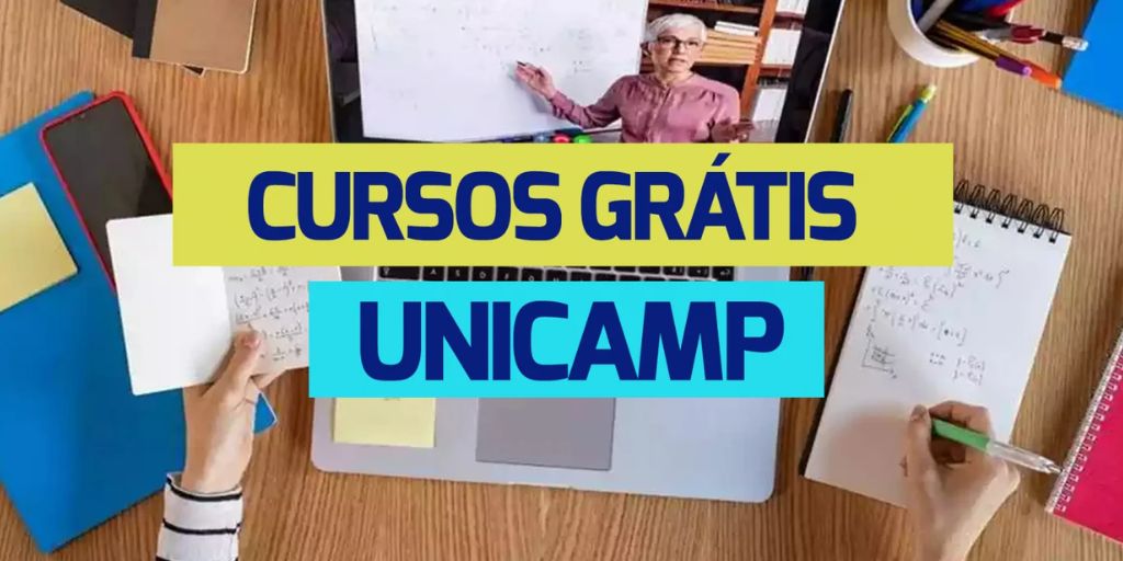 Quer fazer um curso online e gratuito sem gastar nada? Unicamp oferece cursos online e gratuitos em diversas áreas. (Imagem: reprodução)