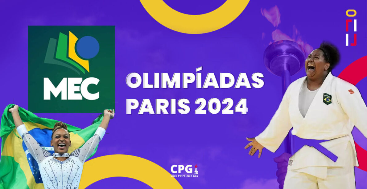 Curso gratuito sobre as Olimpíadas de Paris 2024 é oferecido pelo MEC. (Imagem: reprodução)