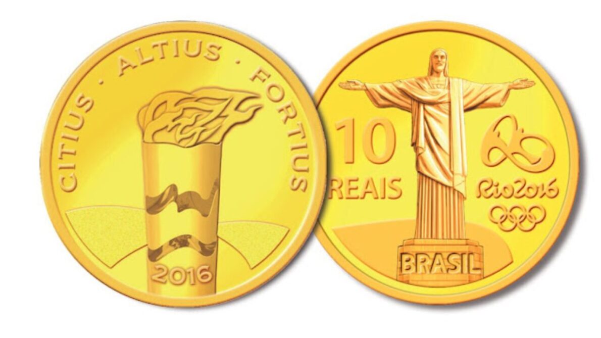 Moedas das Olimpíadas