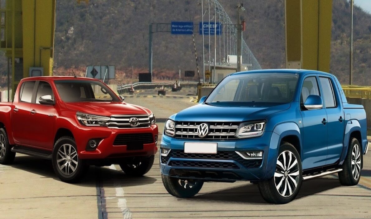 Toyota, Volkswagen, Hilux, Amarok, Picape