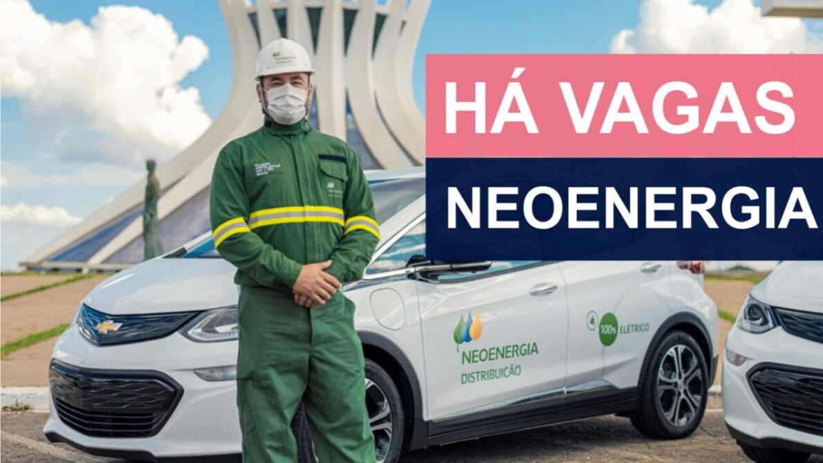 Neoenergia abre vagas de emprego para especialistas, estagiários, assistentes e gestores em diversos setores do setor elétrico.