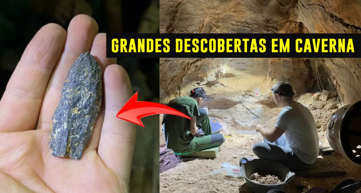 Grande descoberta arqueológica: Pesquisadores encontram ferramentas