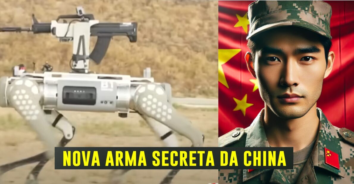 Cão robô, China, Tecnologia militar, Cão robô com metralhadora, Inovação militar