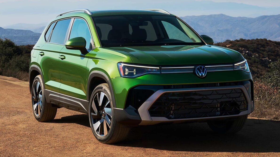 Novo VW Taos 2025 impressiona com design exclusivo, potência renovada. (Imagem/ divulgação)