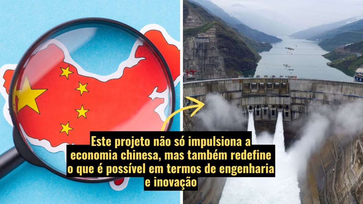 A China investe uma quantia impressionante de US$ 450 bilhões em megaprojetos que estão transformando a infraestrutura e a paisagem do país