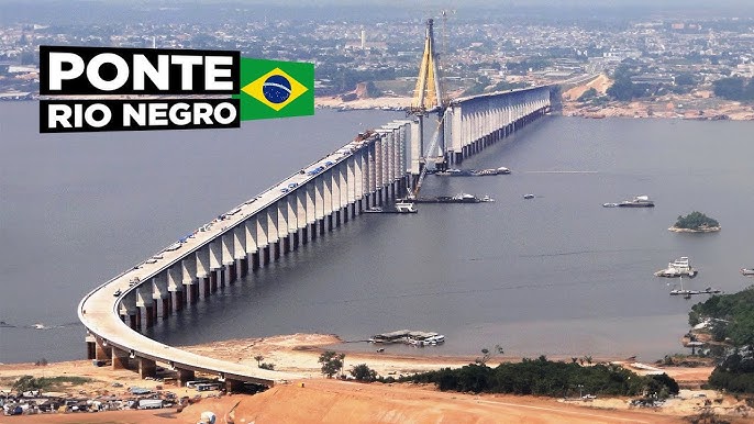 A construção da Ponte Rio Negro foi uma verdadeira saga de superação, onde desafios titânicos e a força da natureza se spara erguer uma das mais grandiosas obras de infraestrutura do Brasil