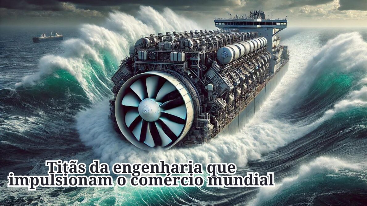 A engenharia por trás dos motores de navios é algo digno de estudo, com números impressionantes e processos de testes rigorosos