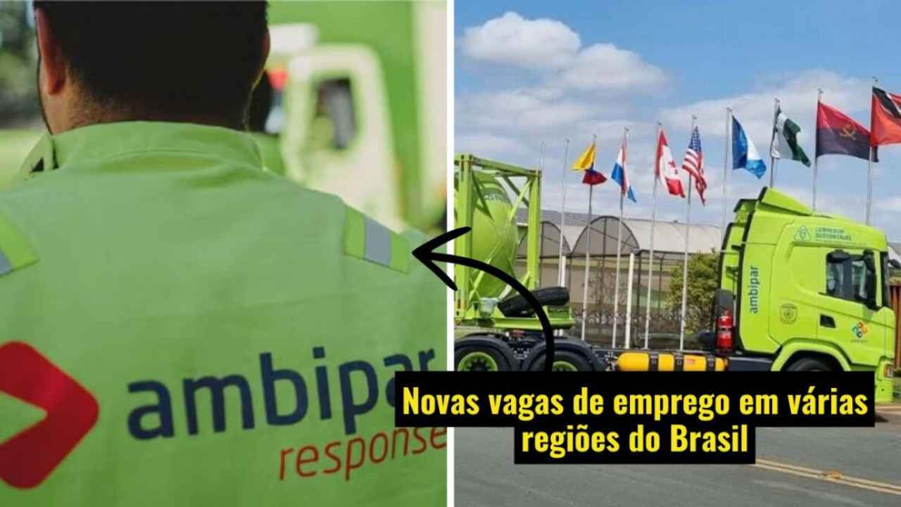 Ambipar Response ES S/A anuncia novas vagas de emprego em diversas regiões; Oportunidades para soldador, agente de coleta, motorista operador e mais