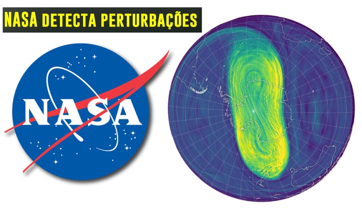 NASA detecta perturbações misteriosas que abalam o céu da Antártida e surpreendem cientistas