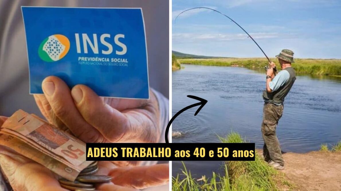 Aposentadoria aos 40 e 50: Saiba agora como se aposentar antes da idade mínima do INSS, brasileiros comemoram