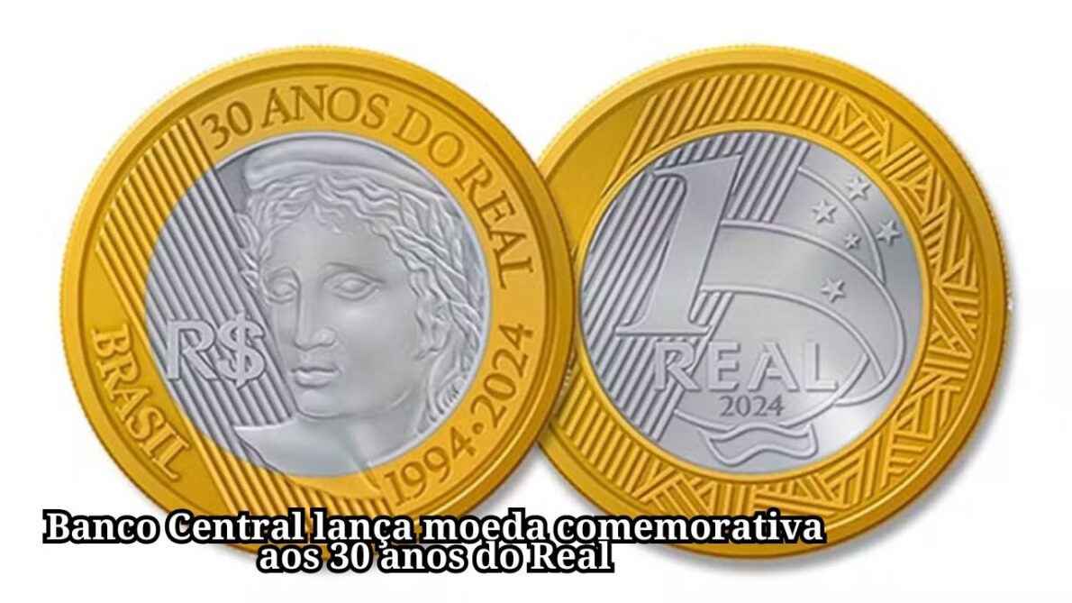 Banco Central trouxe uma novidade que vai fazer até o cofrinho de porquinho tremer de emoção: a moeda comemorativa aos 30 anos do Real