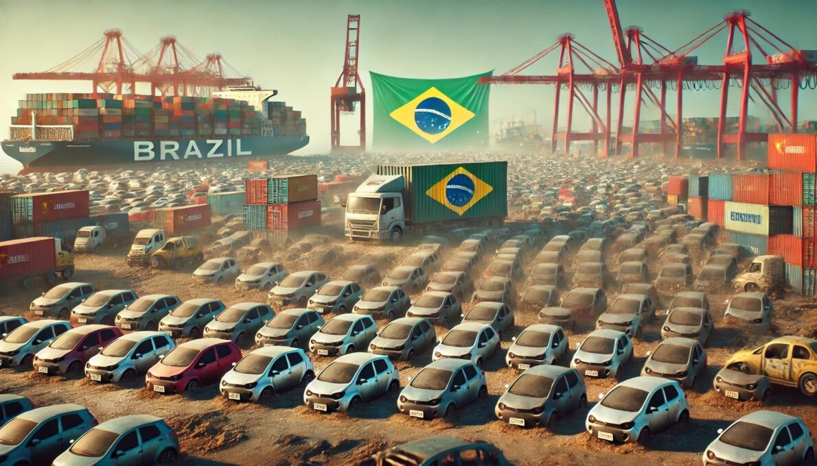 Brasil é o novo 'cemitério' de carros elétricos da China Anfavea revela que 80 mil carros chineses eletrificados estão encalhados no país