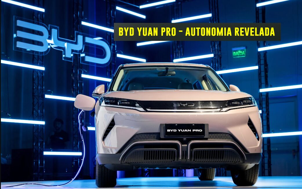 autonomia do BYD Yuan Pro