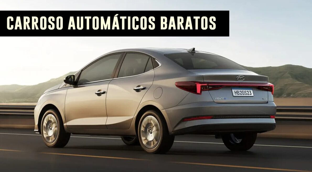 Carros automáticos mais econômicos, carros econômicos, economia de combustível, veículos automáticos econômicos